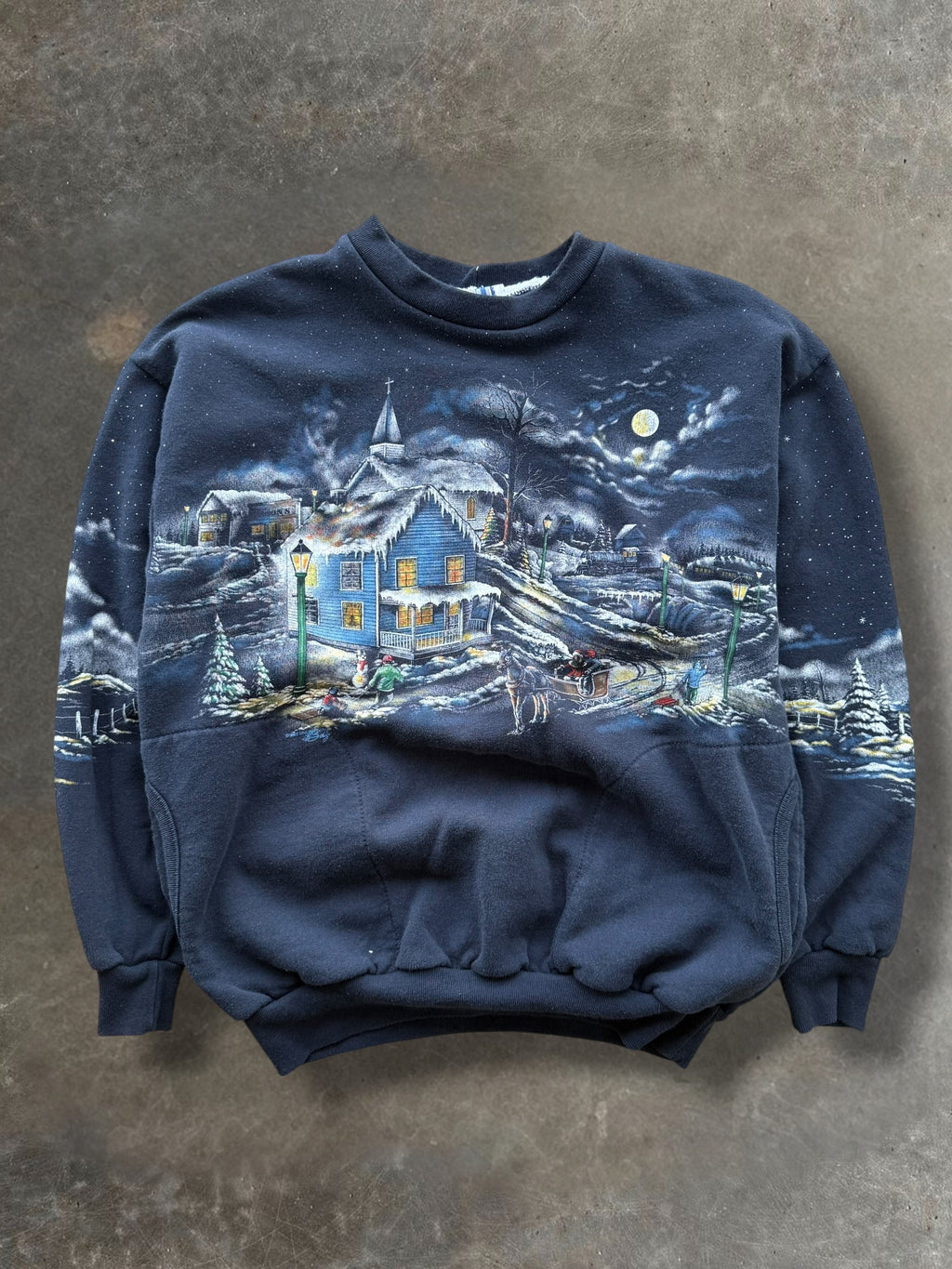 '90s Christmas Crewneck Sz. M