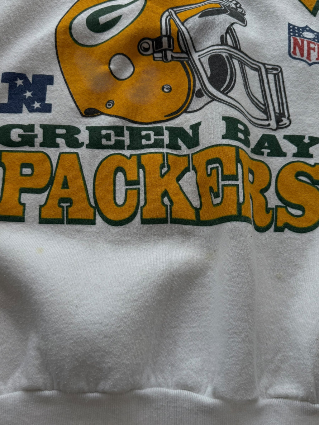 '90s Super Bowl Bound Packers Crewneck Sz. XL