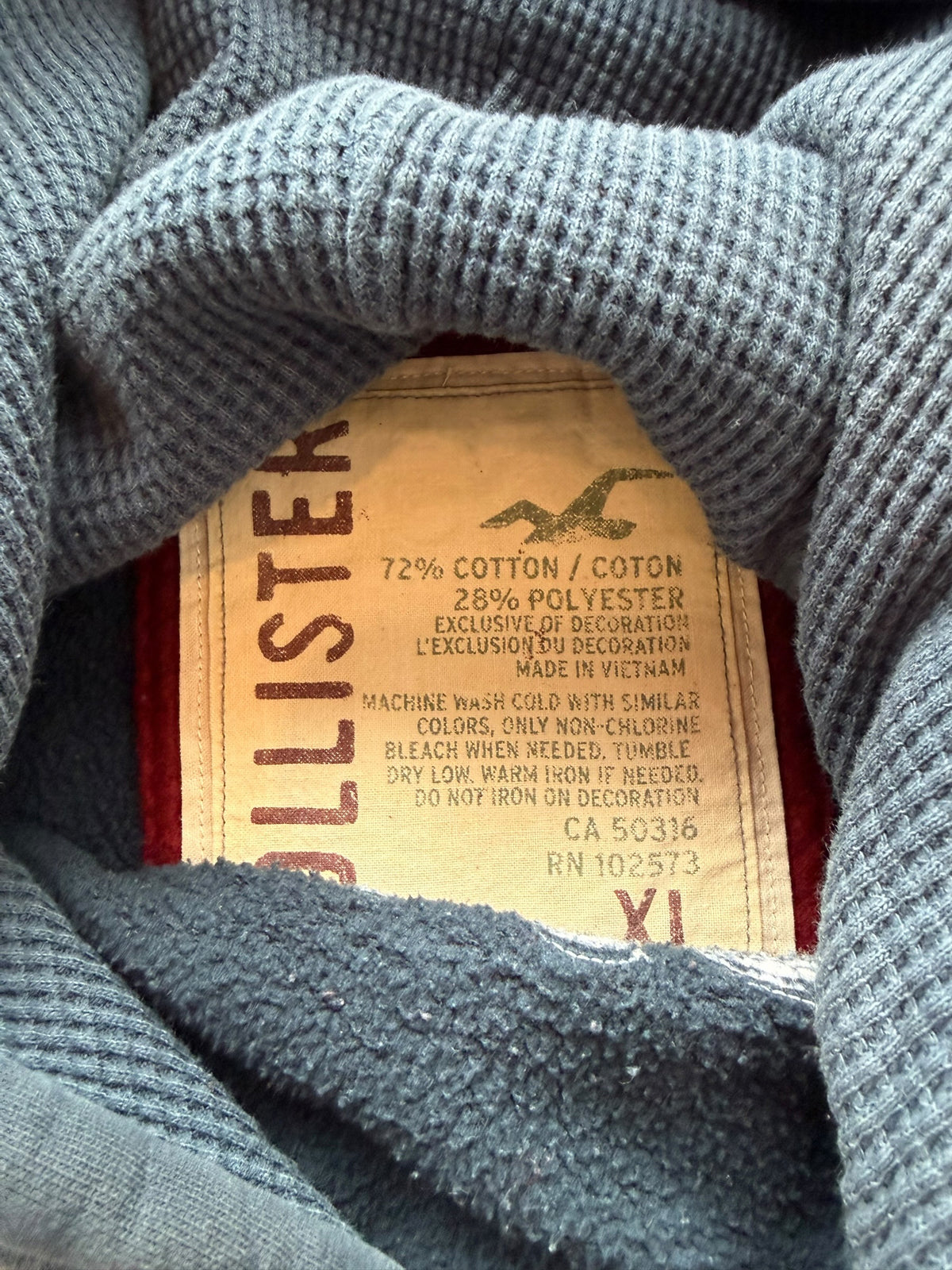 '00s Hollister Eagle Hoodie Sz. XL