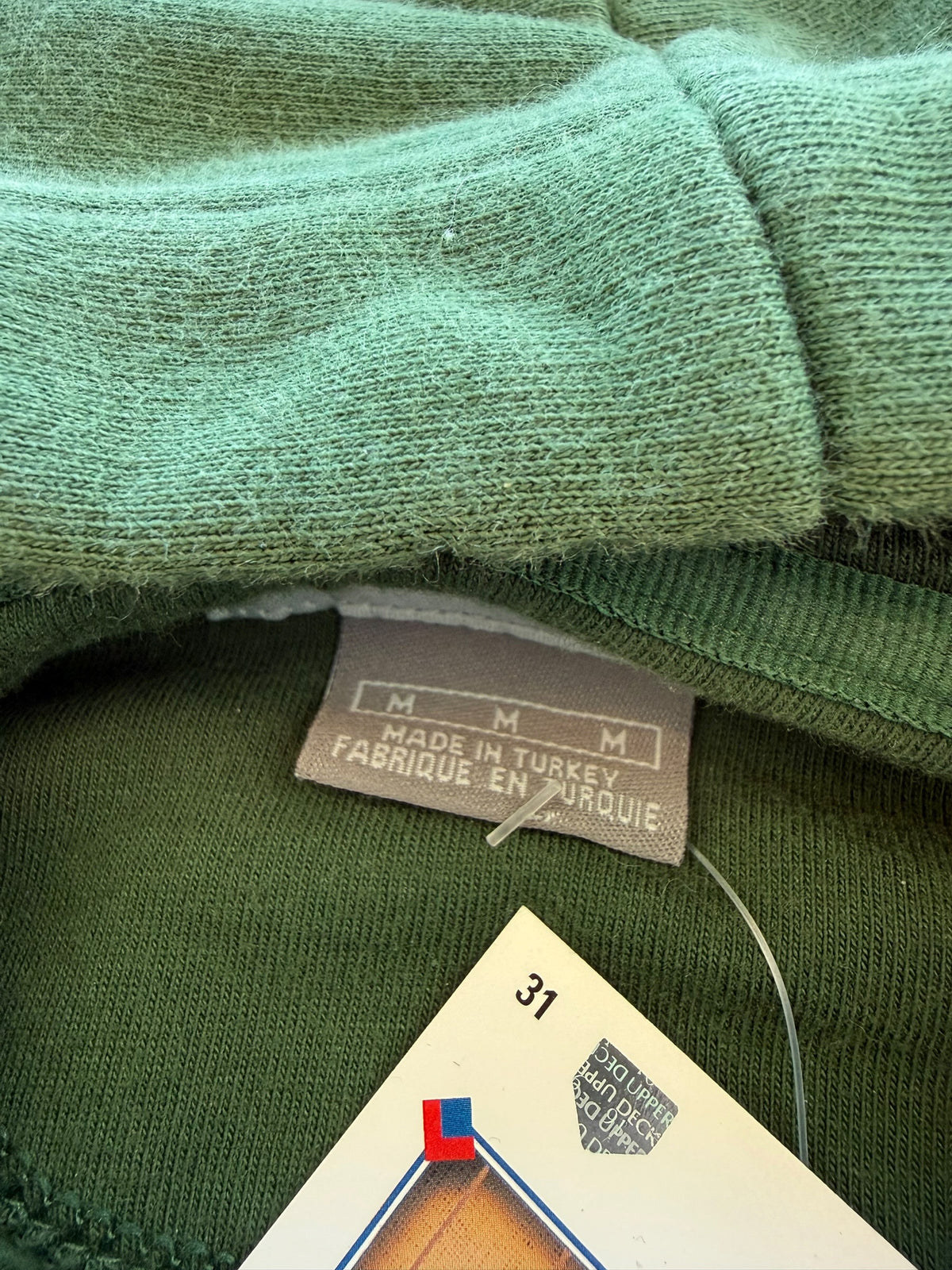 '00s Green Essential Nike Hoodie Sz. M
