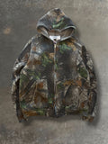 '90s Blanket Lined Real Tree Camo Hoodie Sz. L