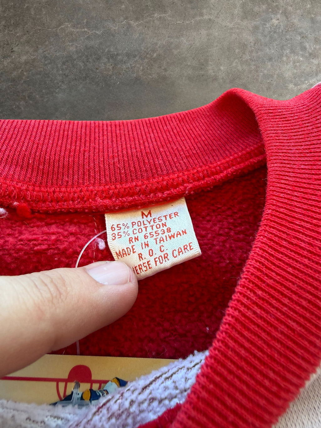 '80s Atlas Crewneck Sz. M