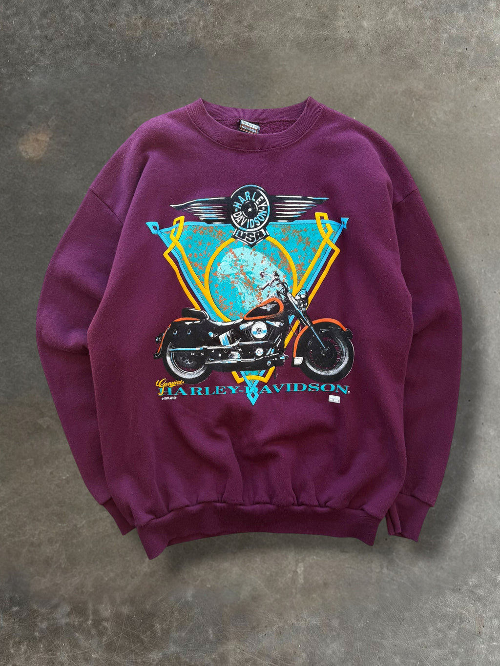 '90s Genuine Harley Davidson Crewneck Sz. L