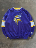 '90s Starter Vikings Crewneck Sz. L