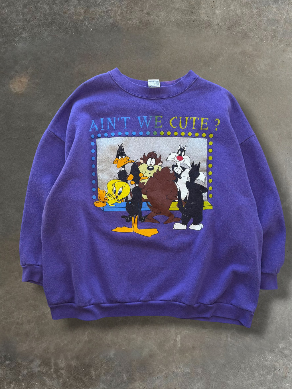'90s Looney Tunes Crewneck Sz. XXL