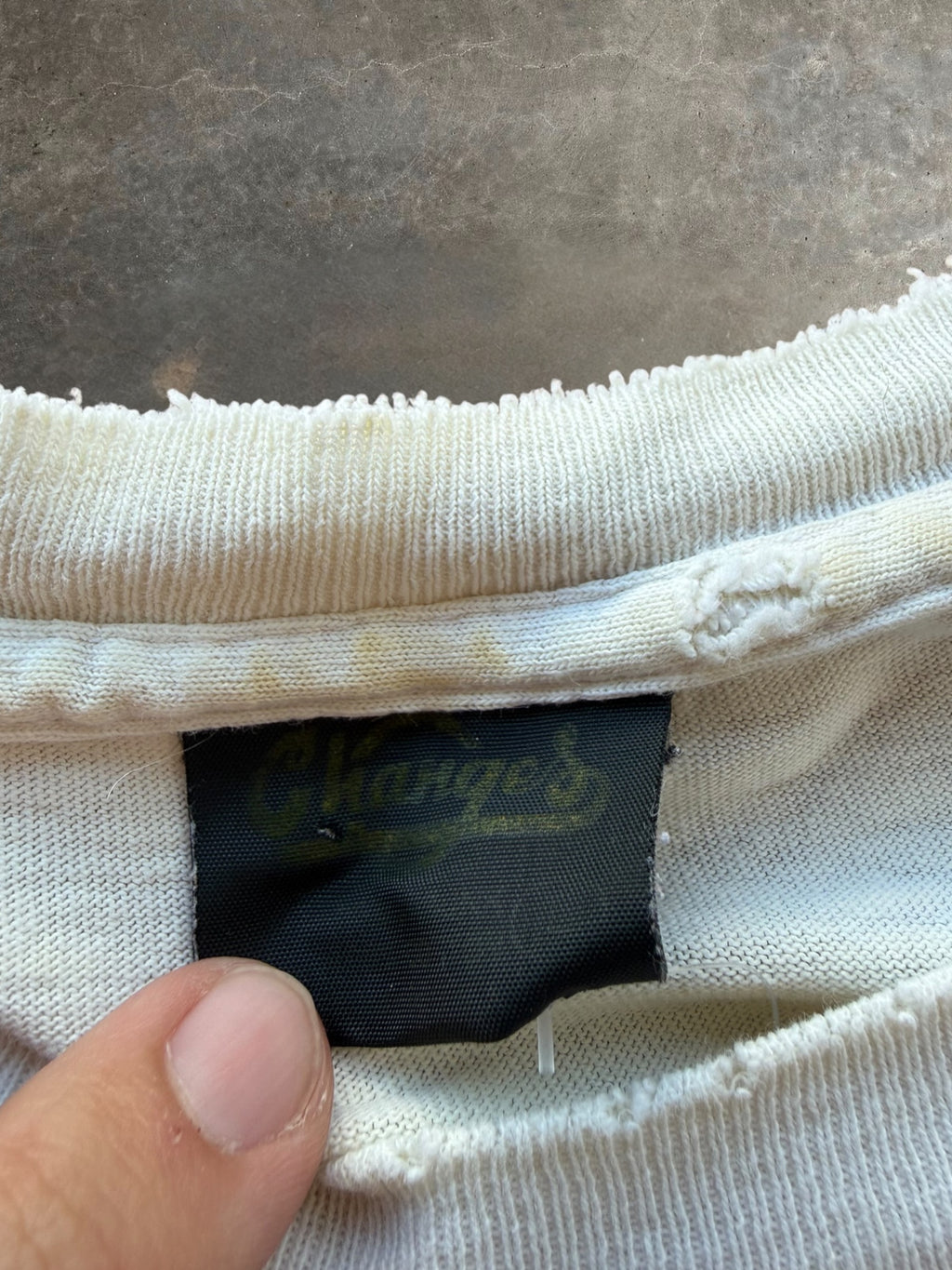 '93 Looney Tunes Crew Wrap Around Tee Sz. L