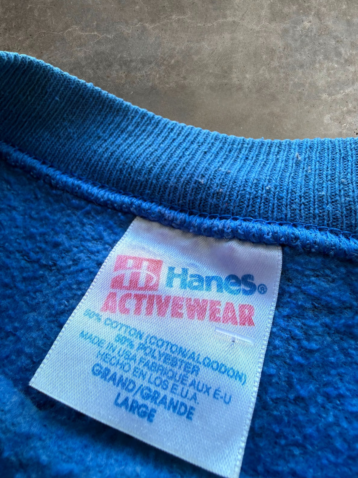'90s Duke Blue Devils Raglan Crewneck Sz. L