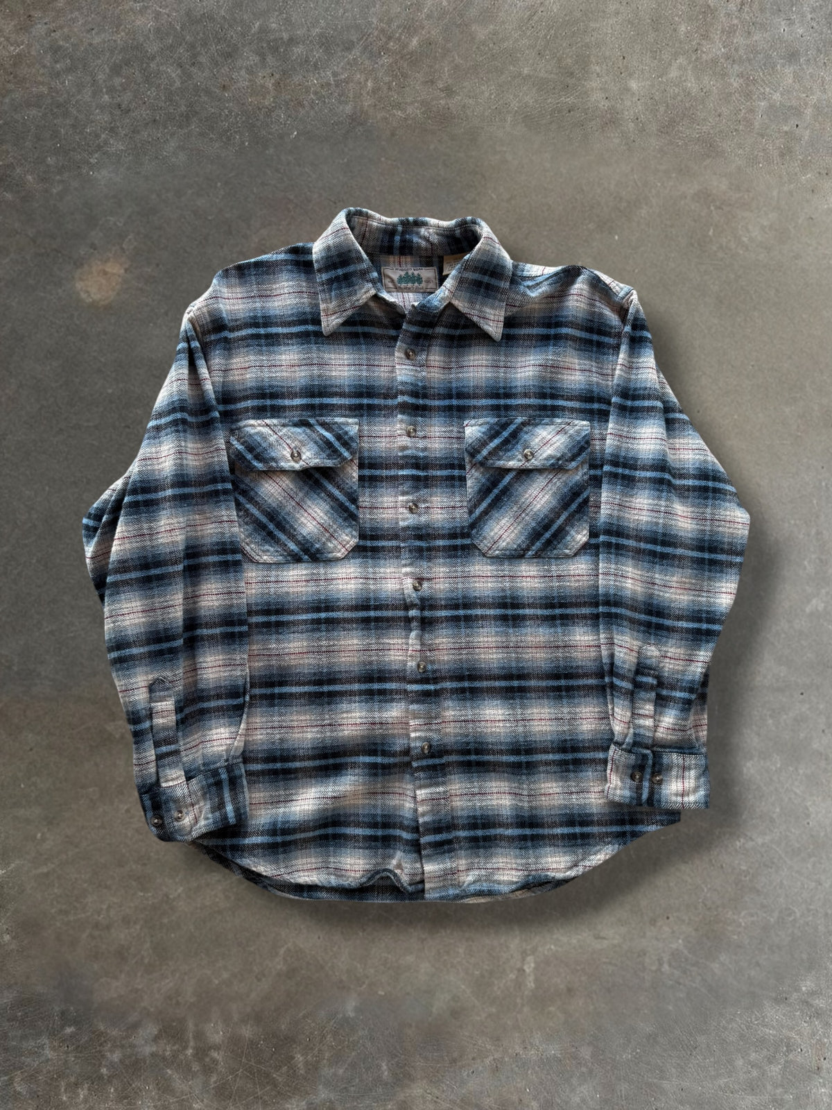 '00s Rugged Wear Flannel Sz. L
