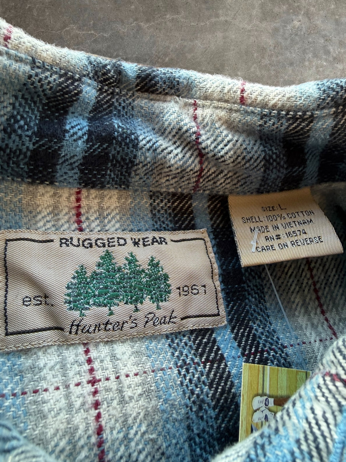 '00s Rugged Wear Flannel Sz. L