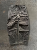 '00s Dark Grey Gap Baggy Cargo Pants Sz. 33x34
