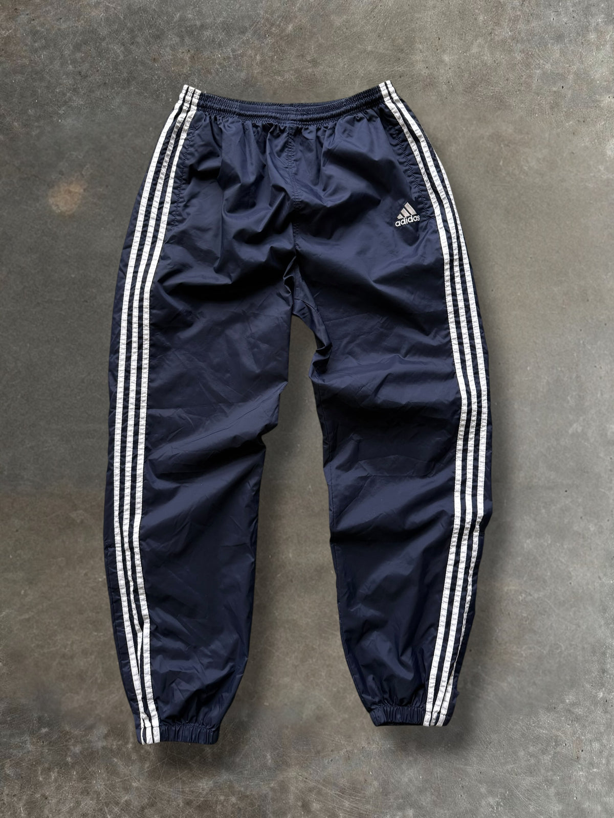 '90s Adidas Navy Track Pants Sz. XL