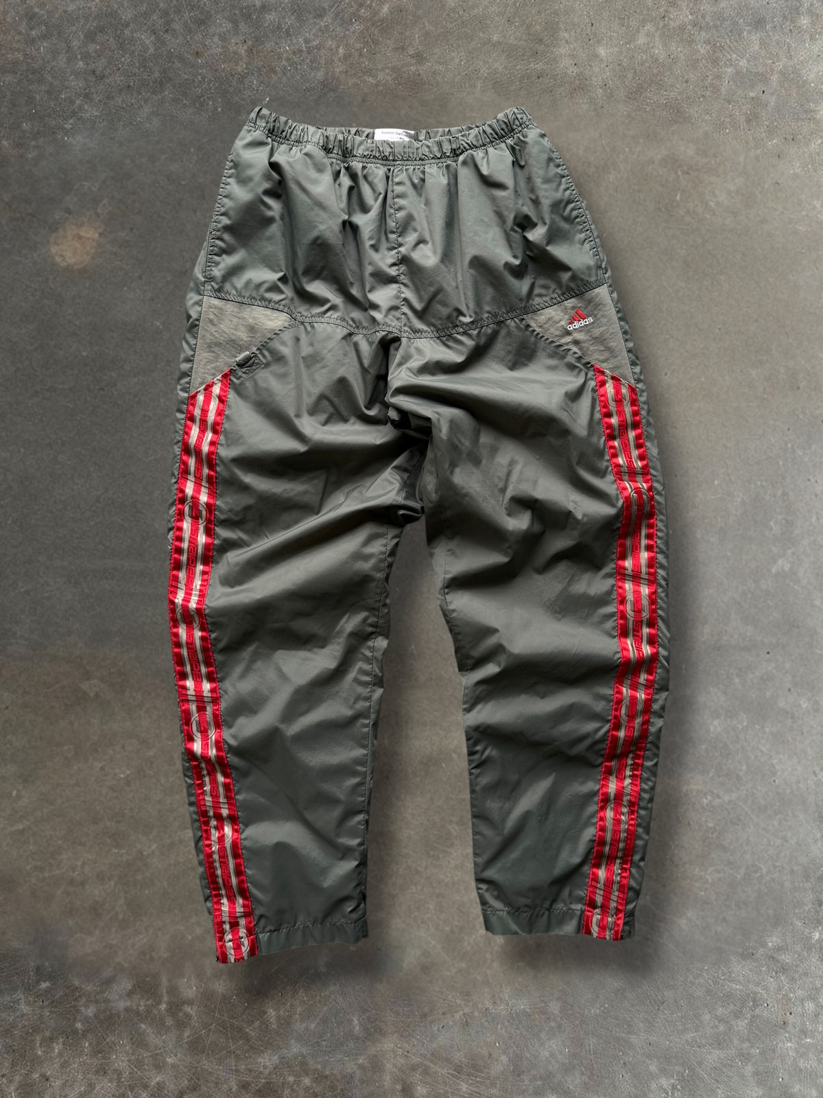 '90s Olive Green Adidas Track Pants Sz. L