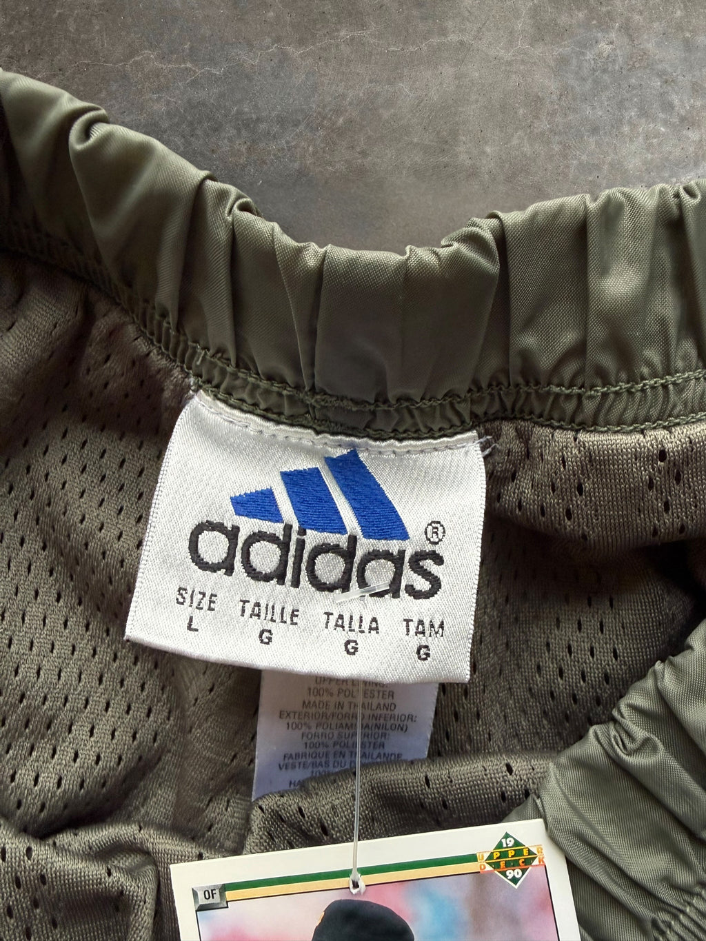 '90s Olive Green Adidas Track Pants Sz. L