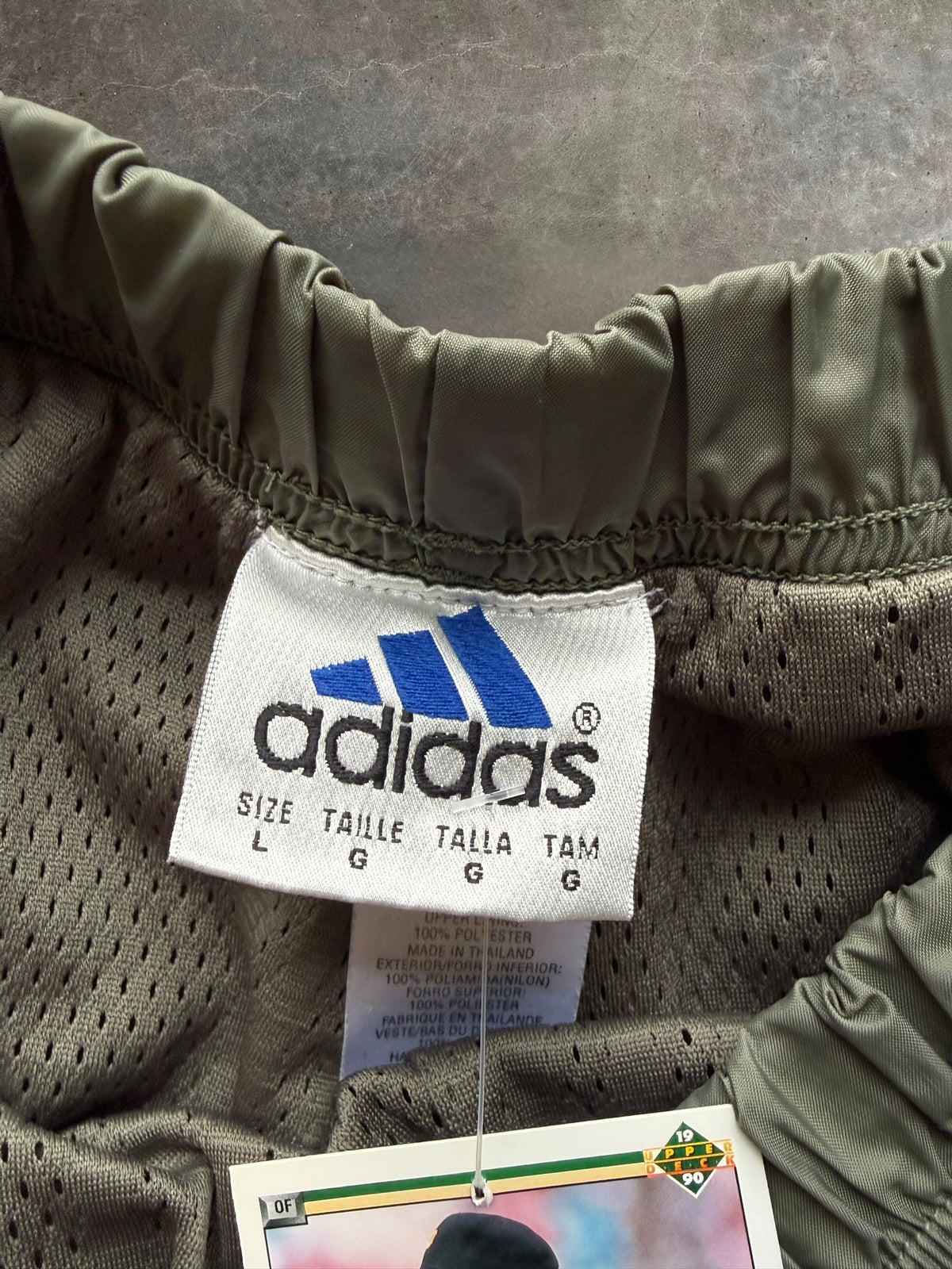 '90s Olive Green Adidas Track Pants Sz. L