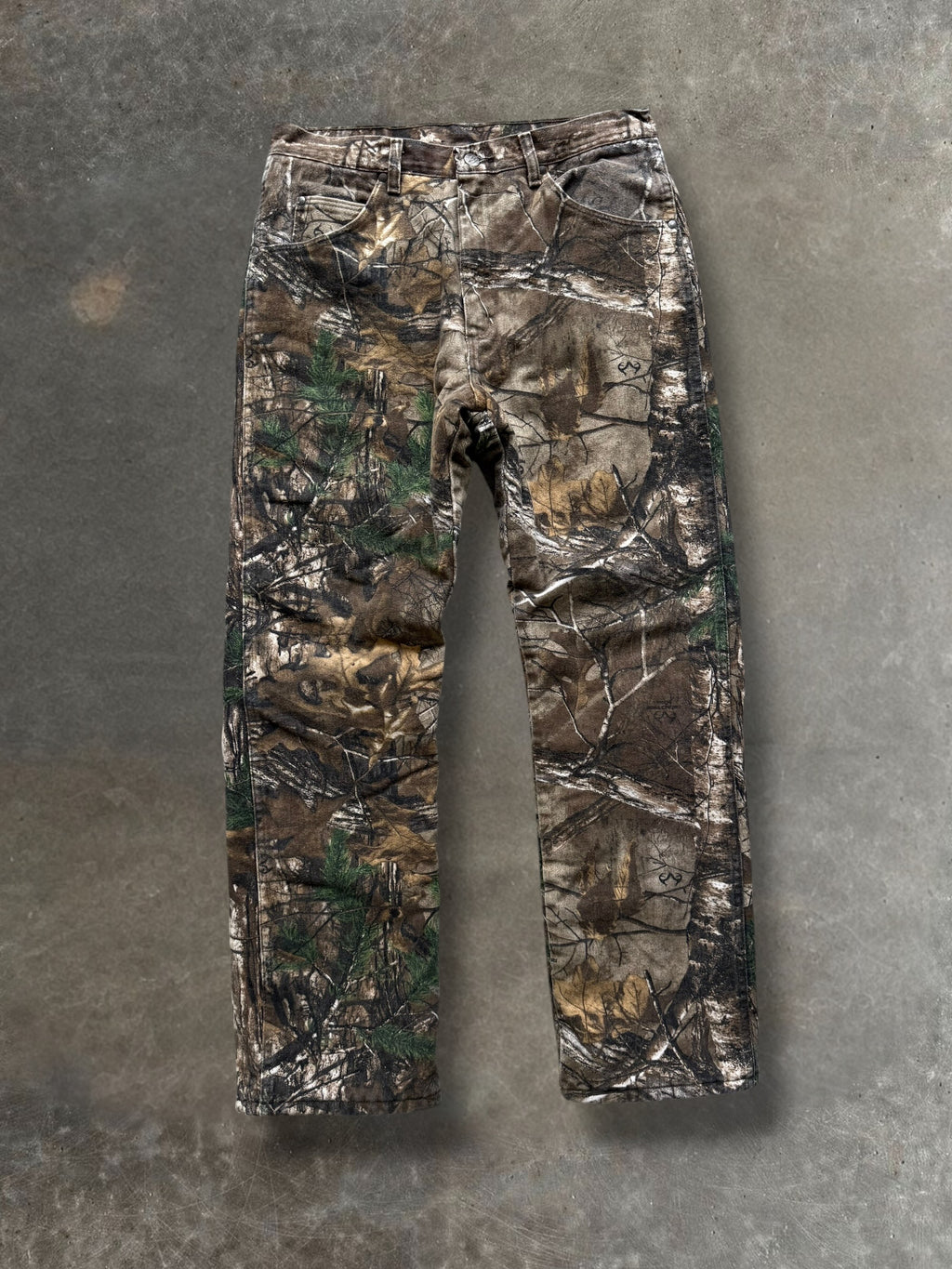 '00s Wrangler Real Tree Camo Insulated Pants Sz. 34x30