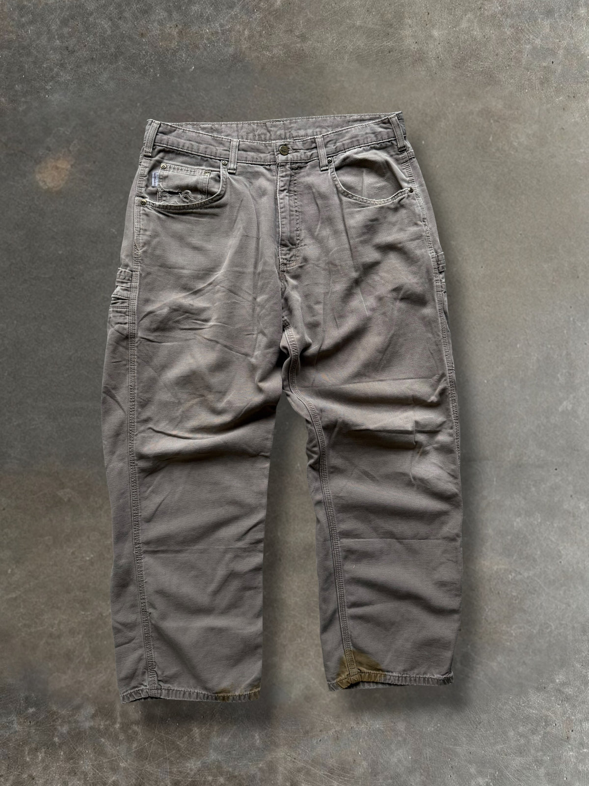 '90s Brown Carhartt Carpenter Pants Sz. 36x30