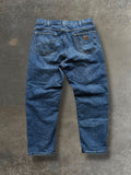 '90s Flannel Lined Carhartt Pants Sz. 36x32
