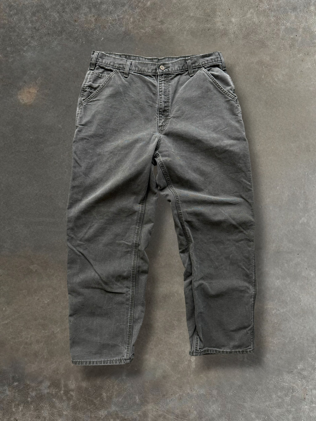 '90s Olive Green Carhartt Carpenter Pants Sz. 36x30