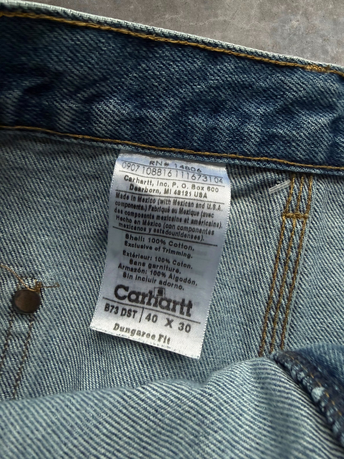 '90s Carhartt Double Knees Sz. 40x30