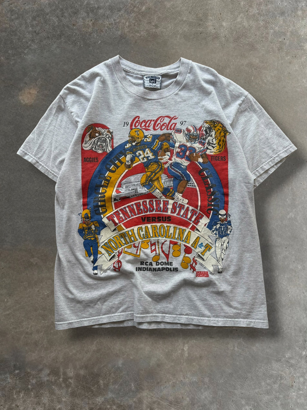 '97 Coke Classic College Football Tee Sz. L