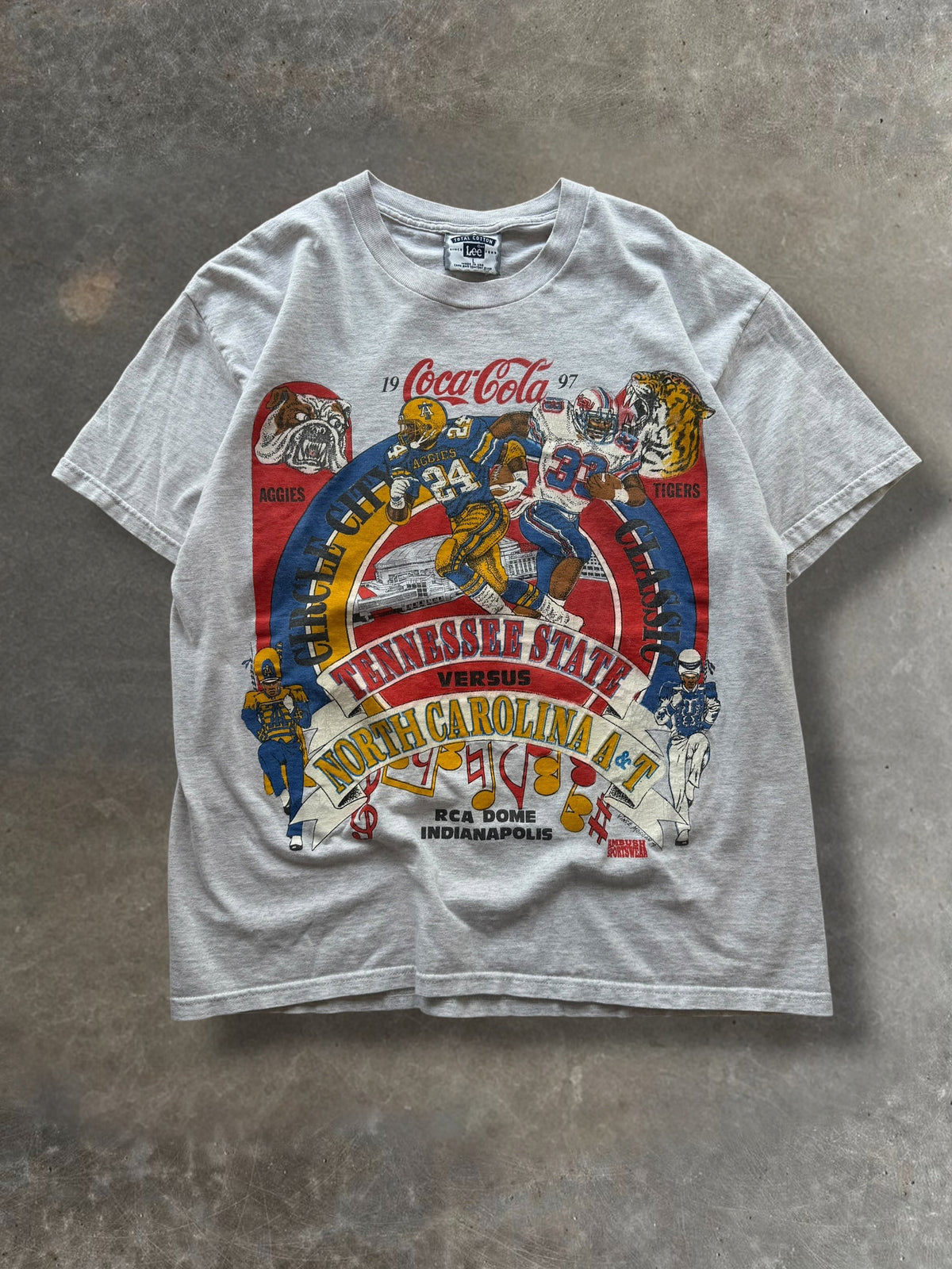 '97 Coke Classic College Football Tee Sz. L