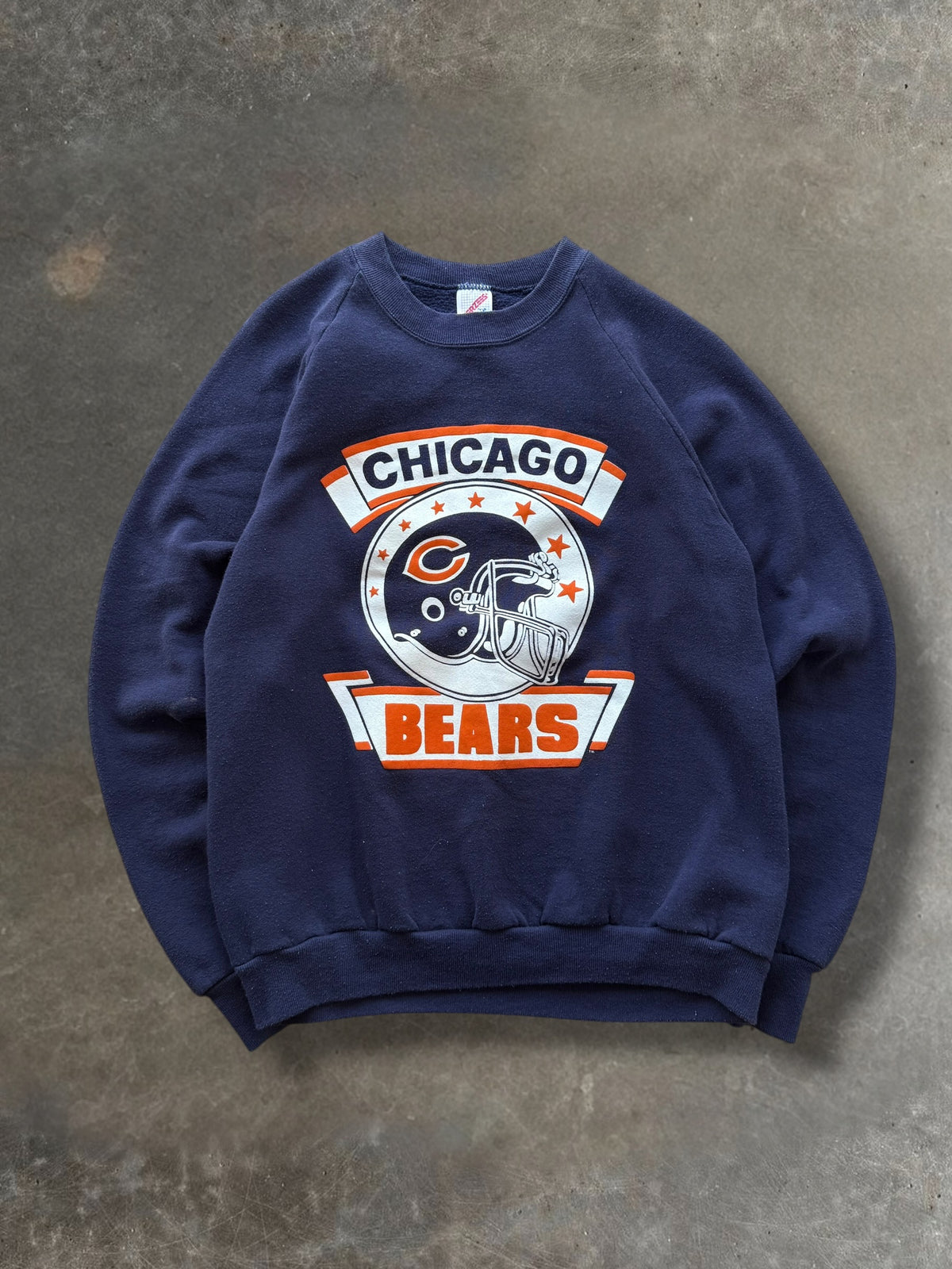 '90s Chicago Bears Raglan Crewneck Sz. L