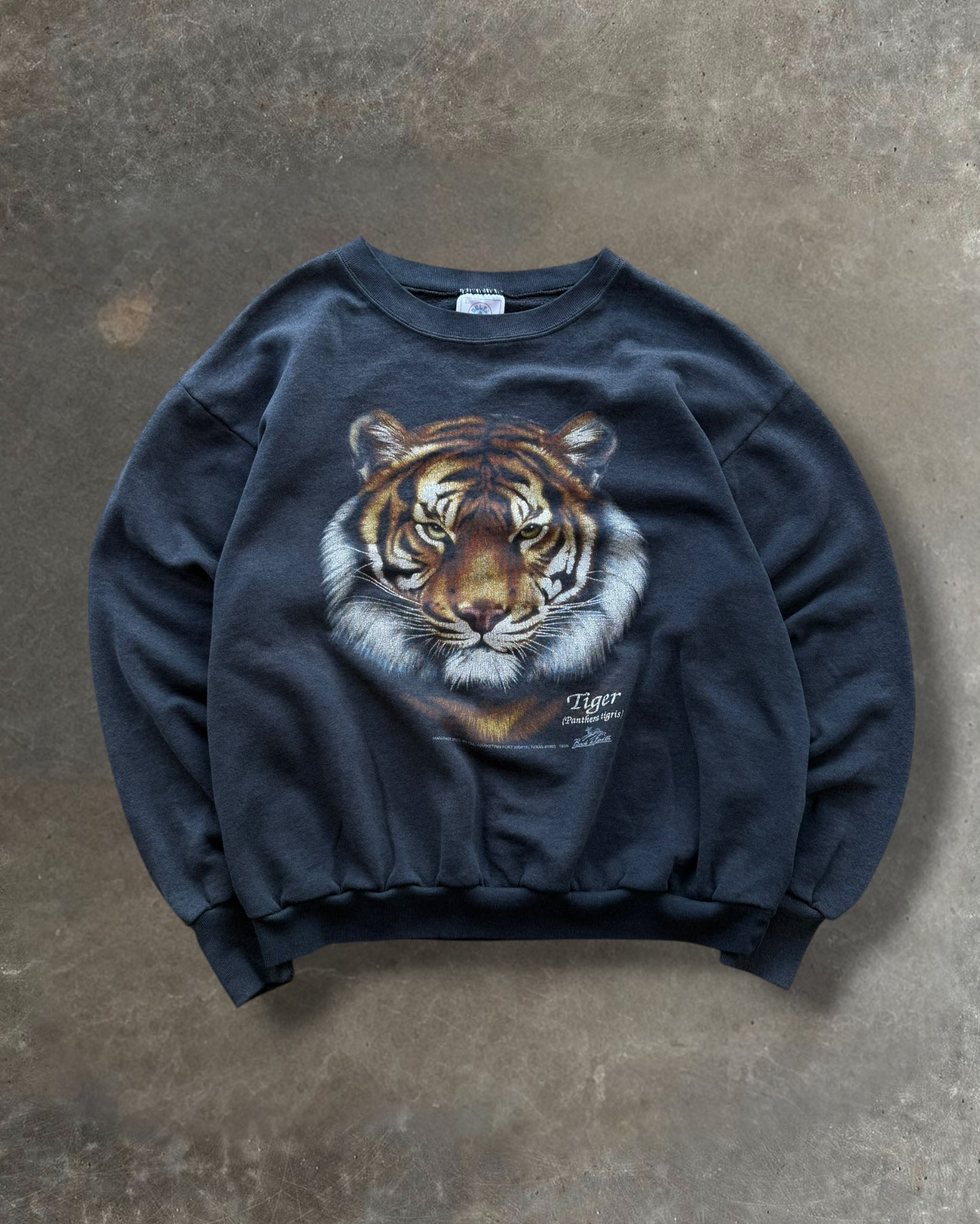 '90s Tiger Crewneck Sz. Youth L