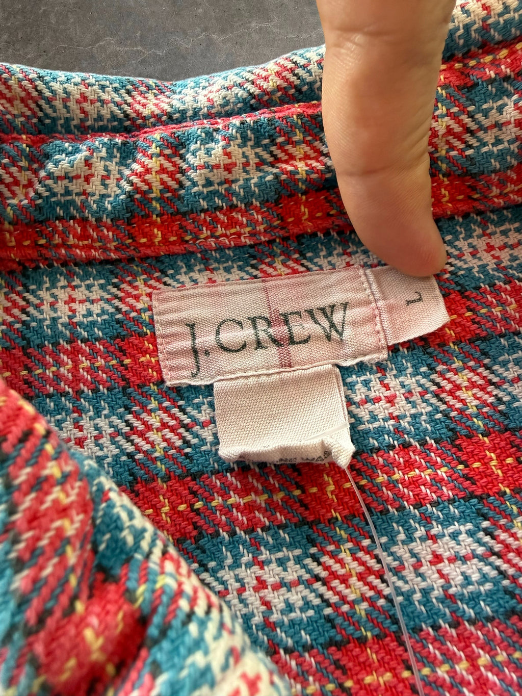 '90s J.Crew Flannel Sz. L