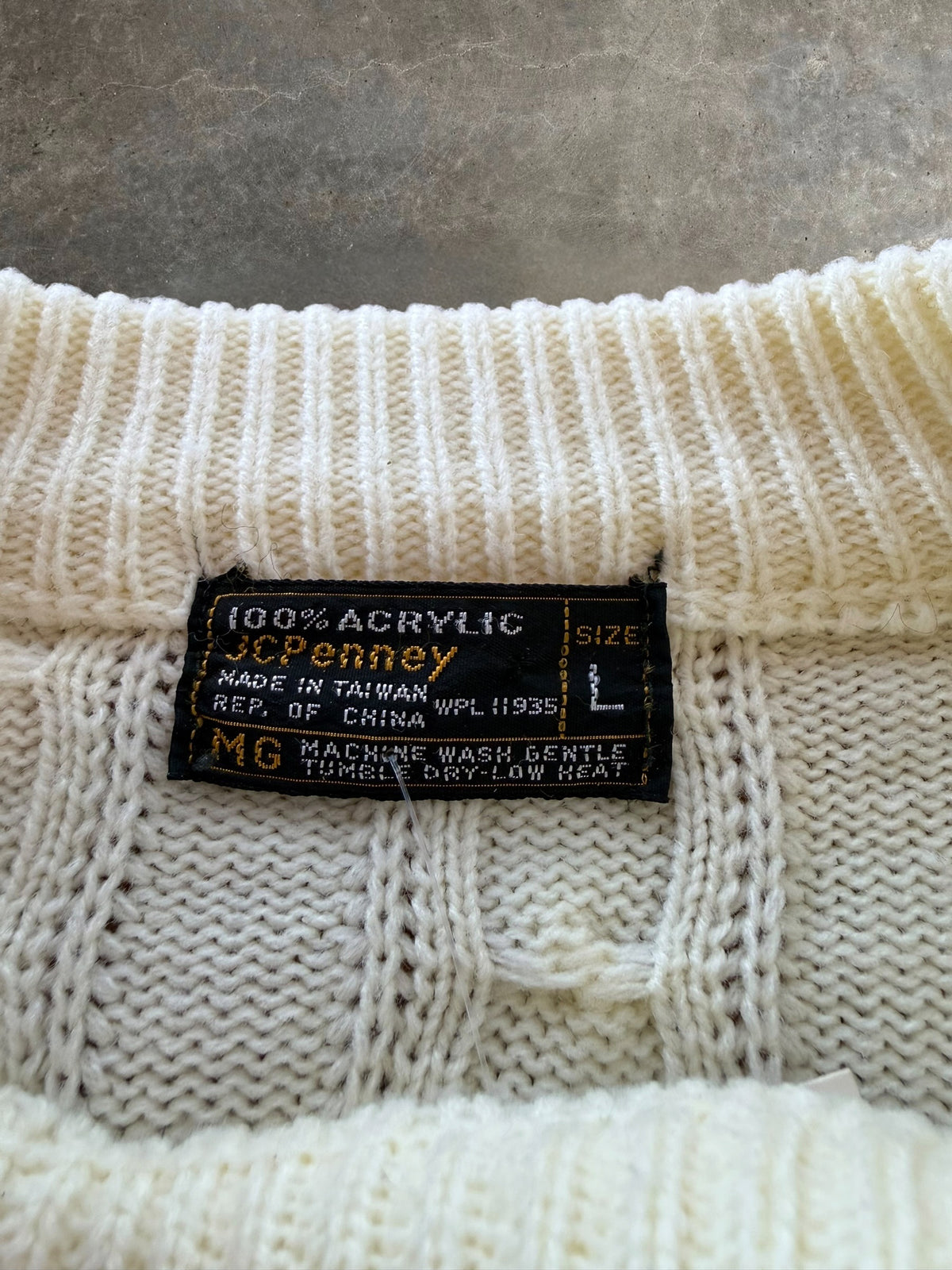 '80s JCPenny Sweater Sz. L