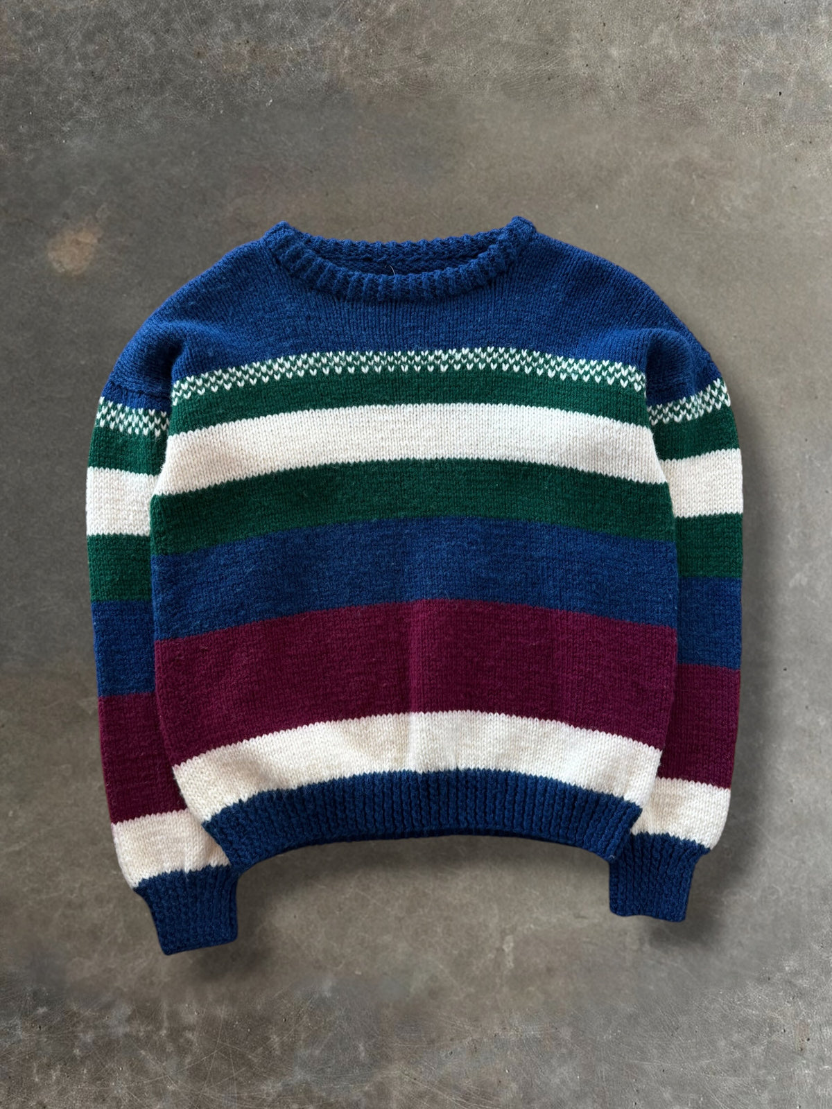 '80s Boat Neck Sweater Sz. L