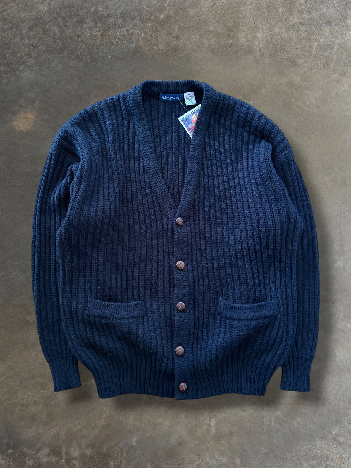 '00s Wentworth Black Cardigan Sz. M