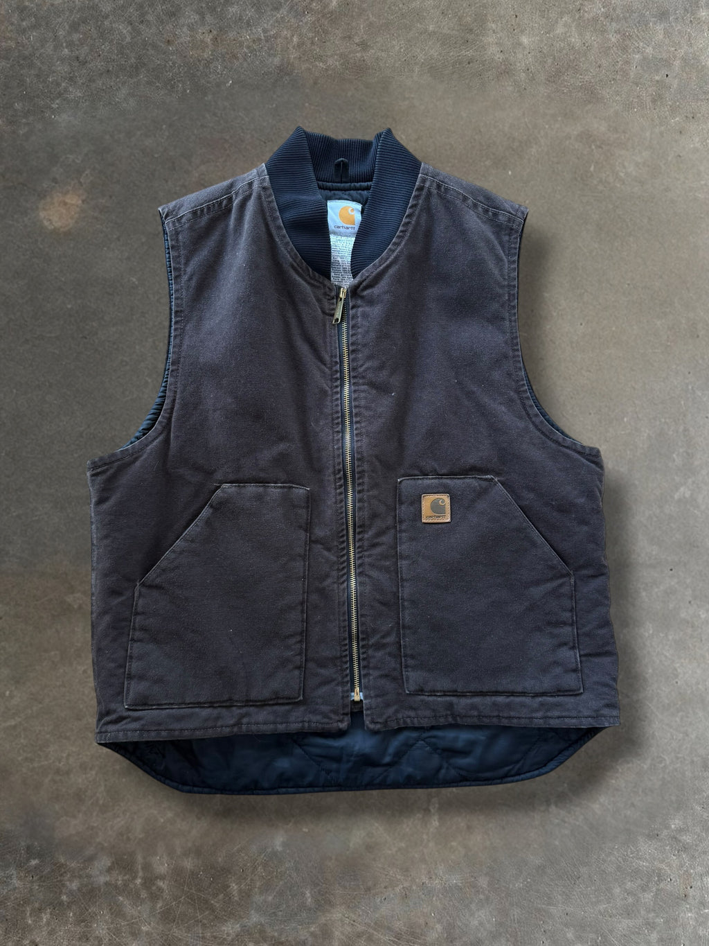 '06 Brown Carhartt Vest Sz. L