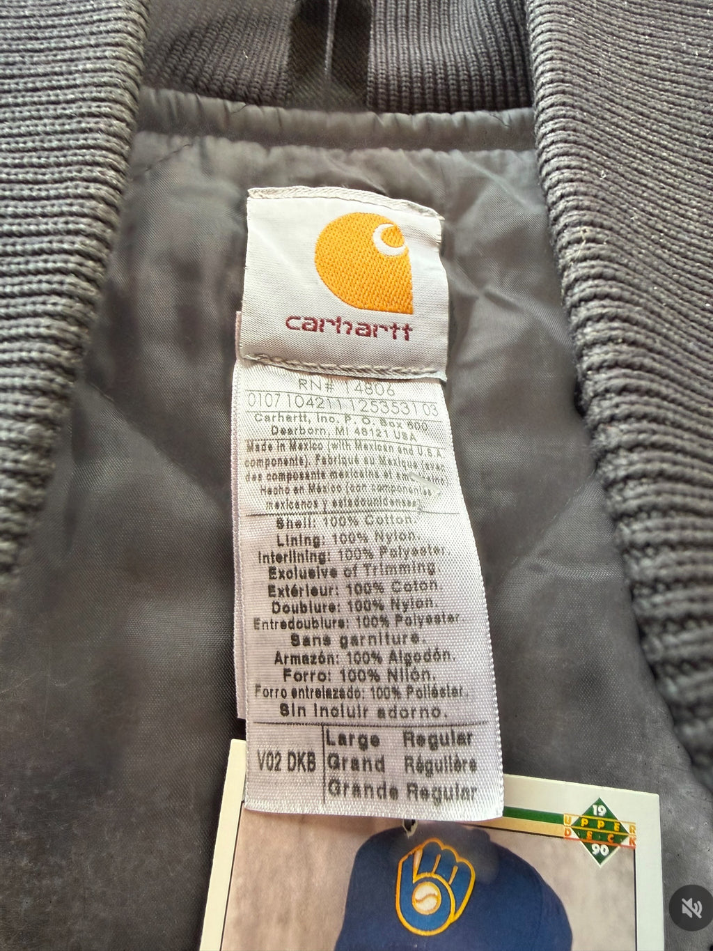 '06 Brown Carhartt Vest Sz. L