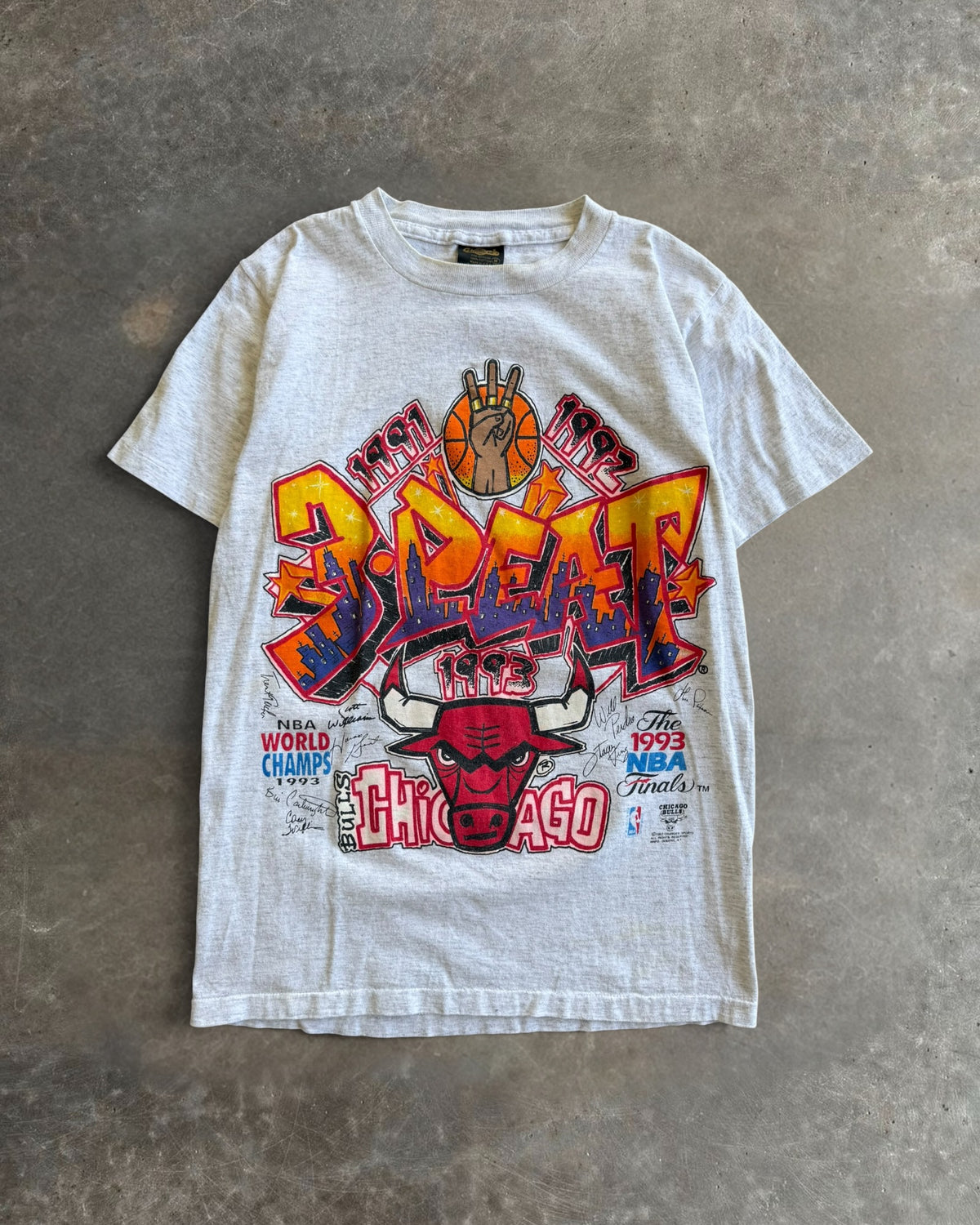 '92 Chicago Bulls Tee Sz. M