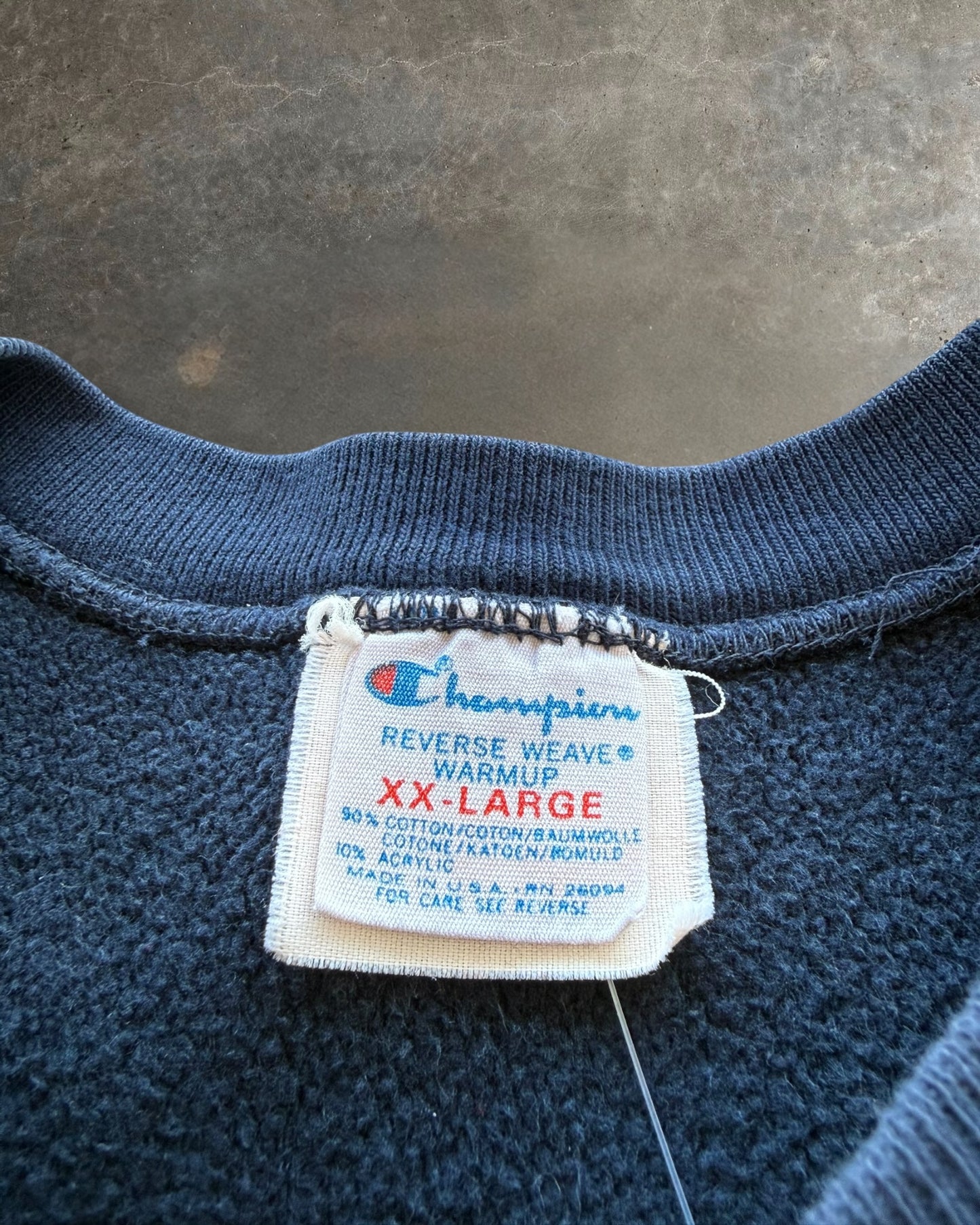 '90s Notre Dame Champion Reverse Weave Crewneck Sz. XXL