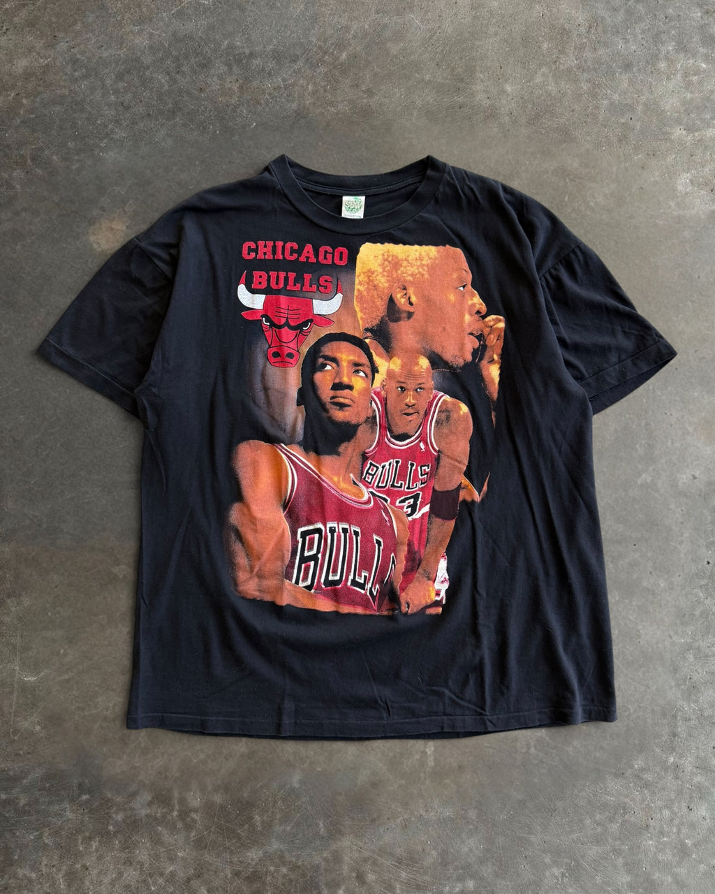 90s Chicago Bulls Rap Tee Sz. XL