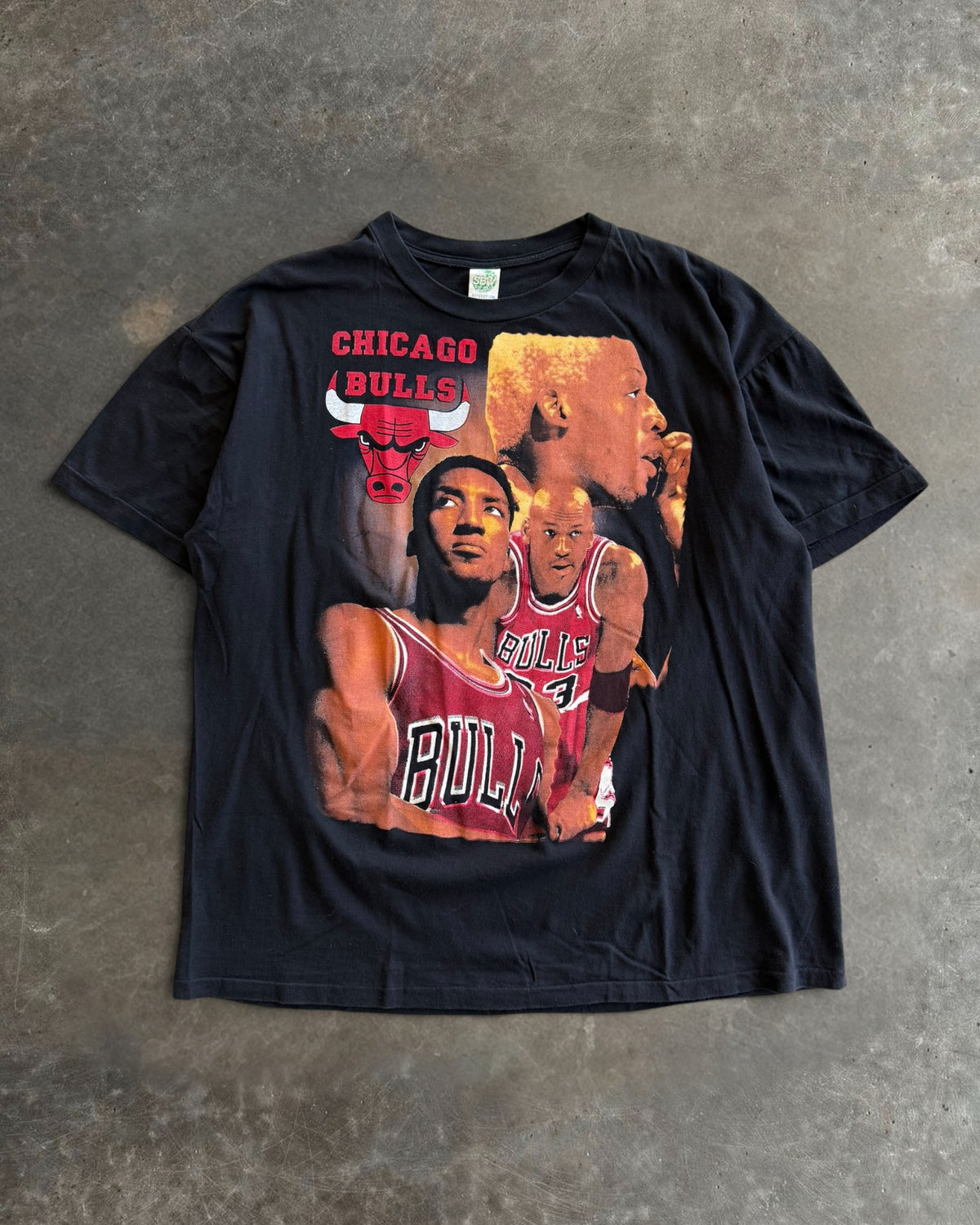90s Chicago Bulls Rap Tee Sz. XL