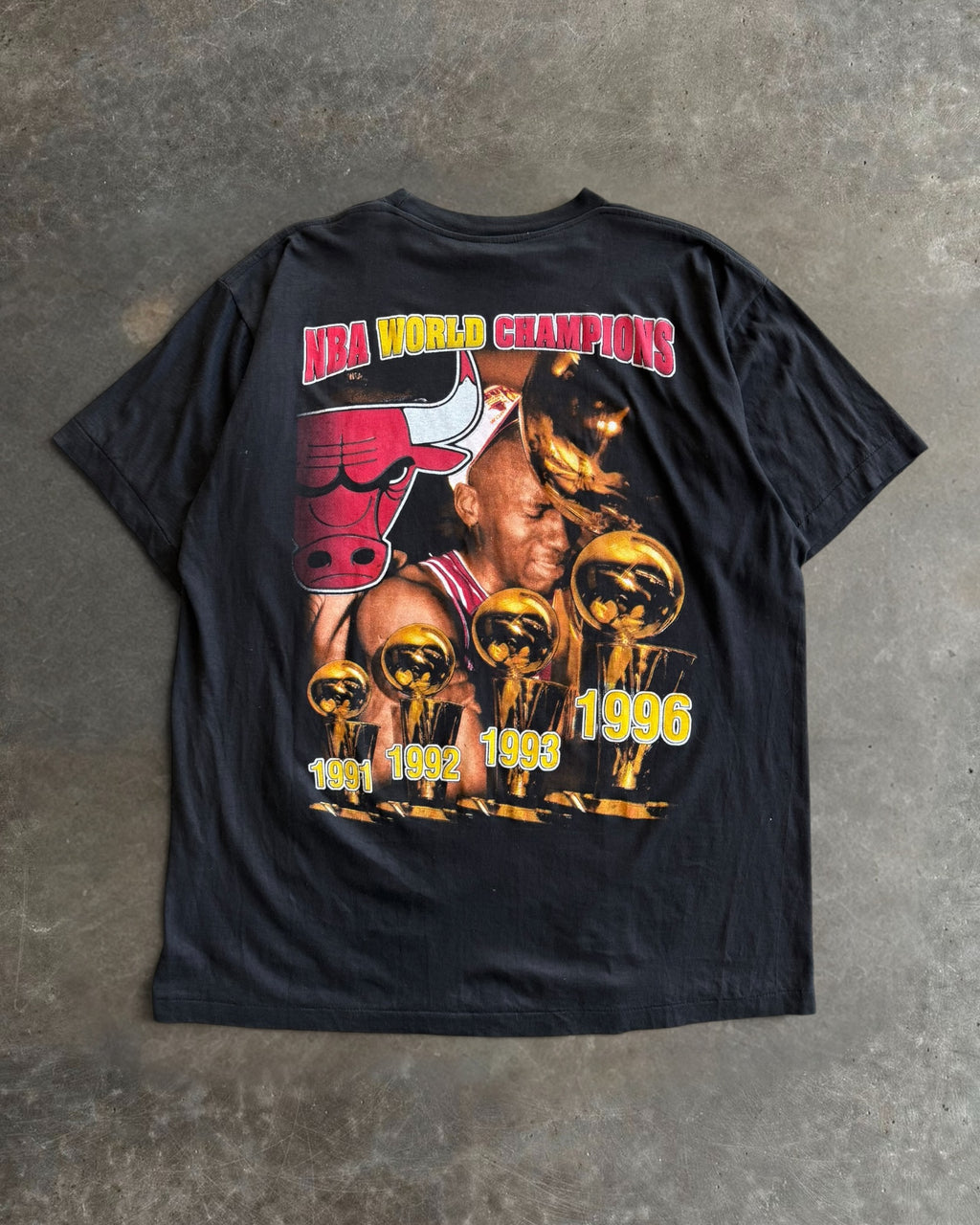 '96 Chicago Bulls Rap Tee Sz. XXL