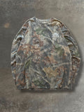 '90s Smileys Real Tree Camo "Vintage Print Over" Long Sleeve Sz. XXL