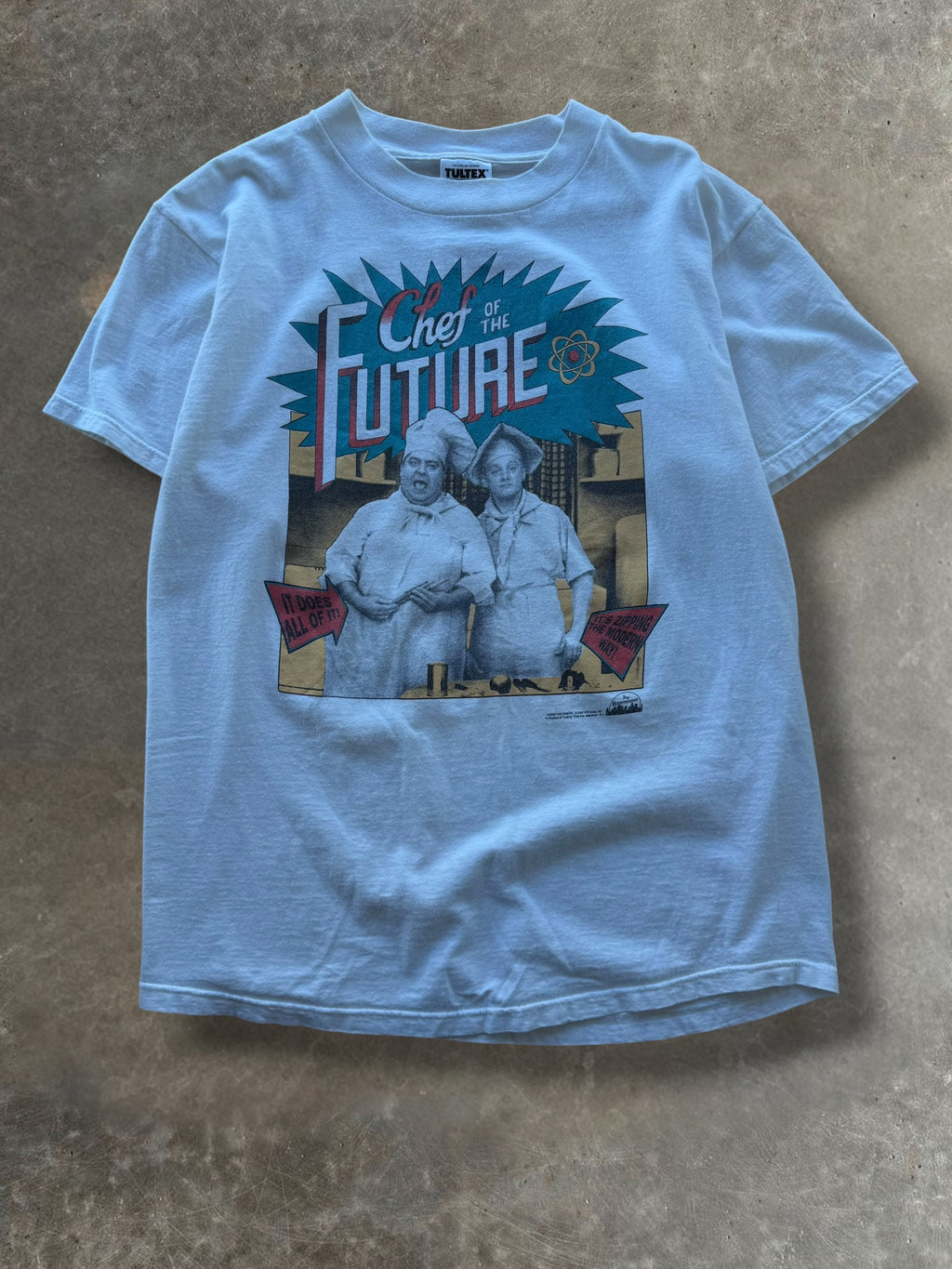 90s Chef of the Future Honeymooners Tee Sz. L