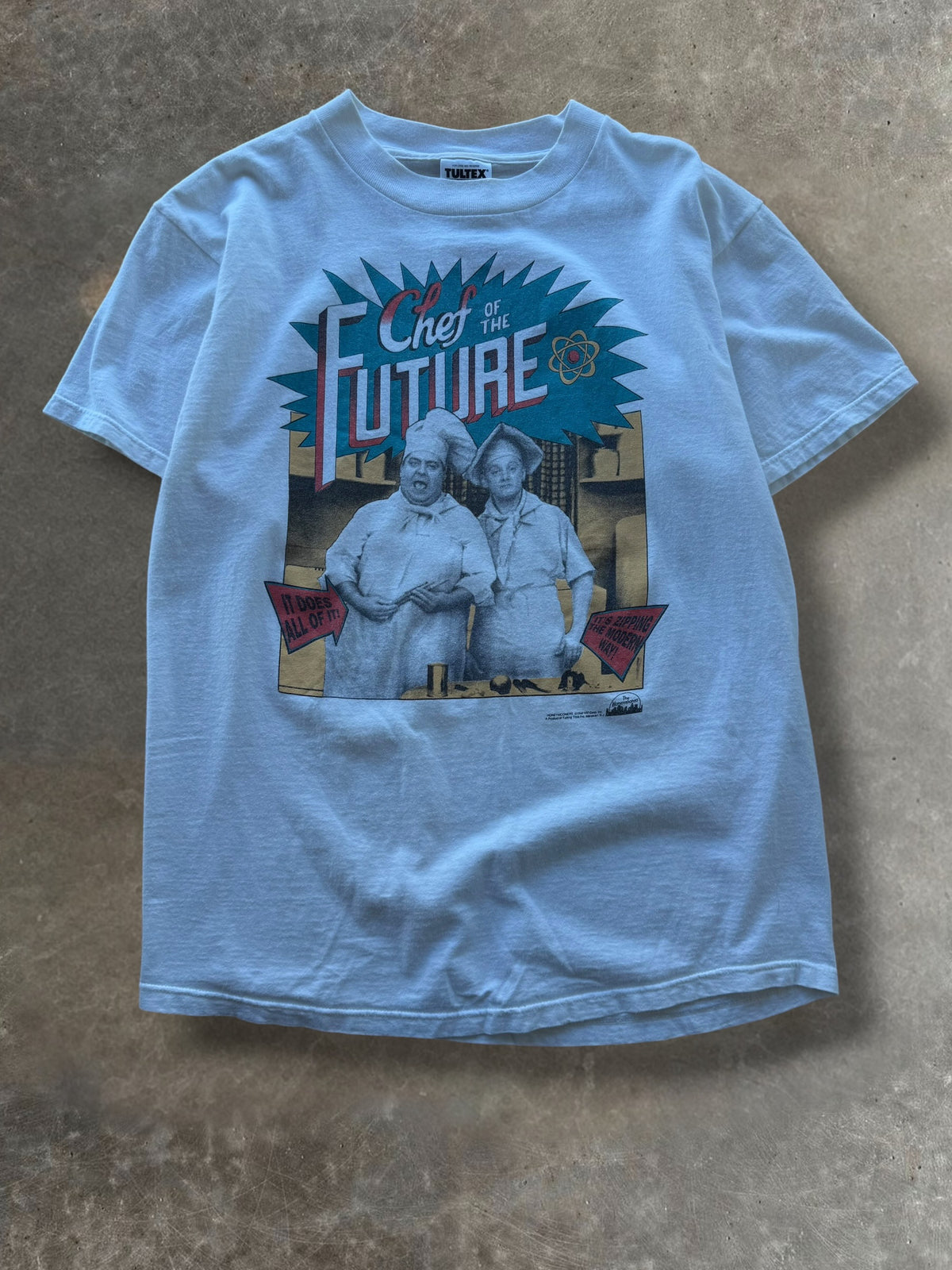 90s Chef of the Future Honeymooners Tee Sz. L