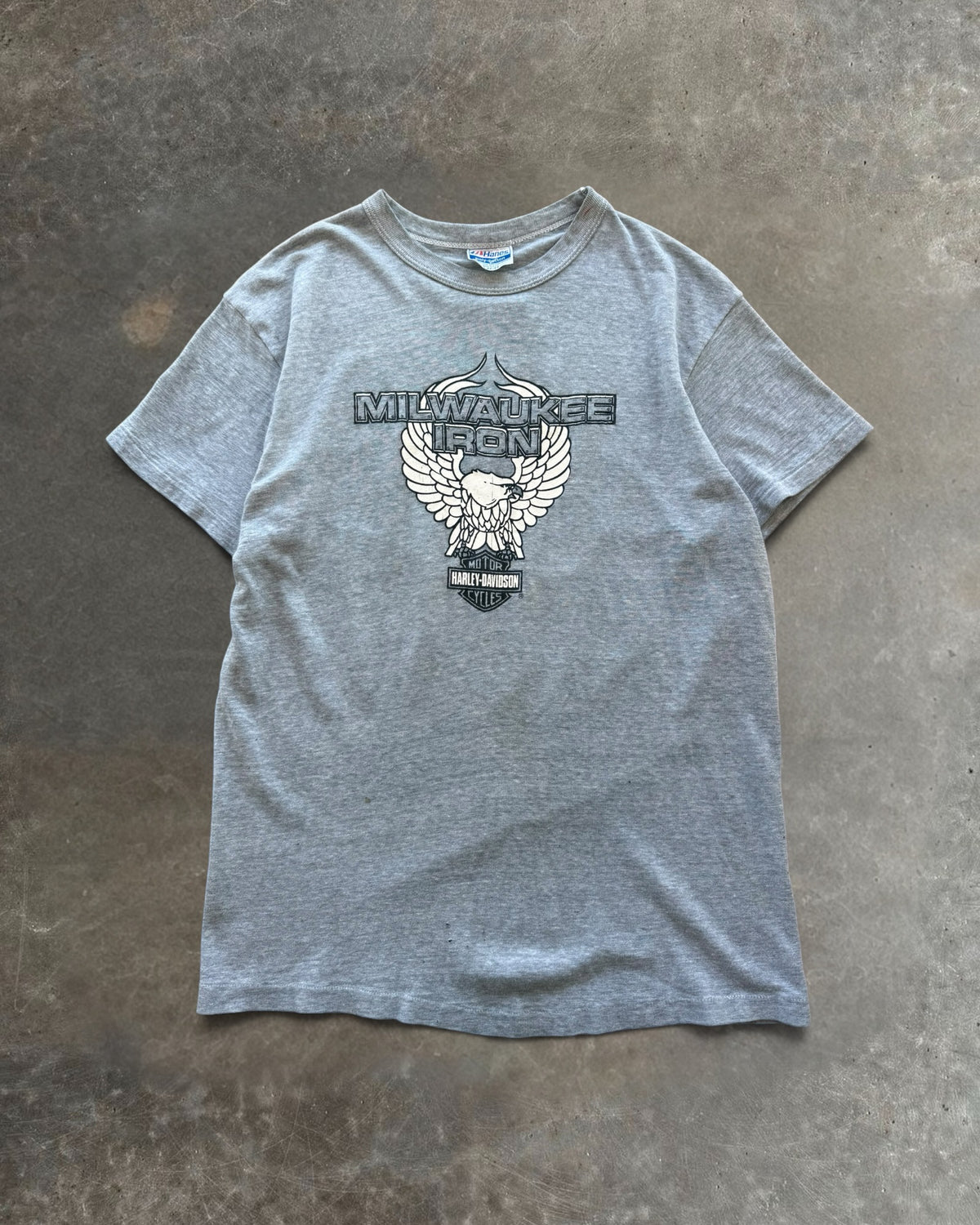 80s Milwaukee Iron Harley Davidson Tee Sz. M