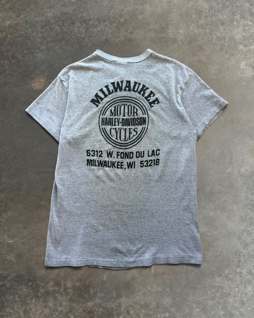 80s Milwaukee Iron Harley Davidson Tee Sz. M