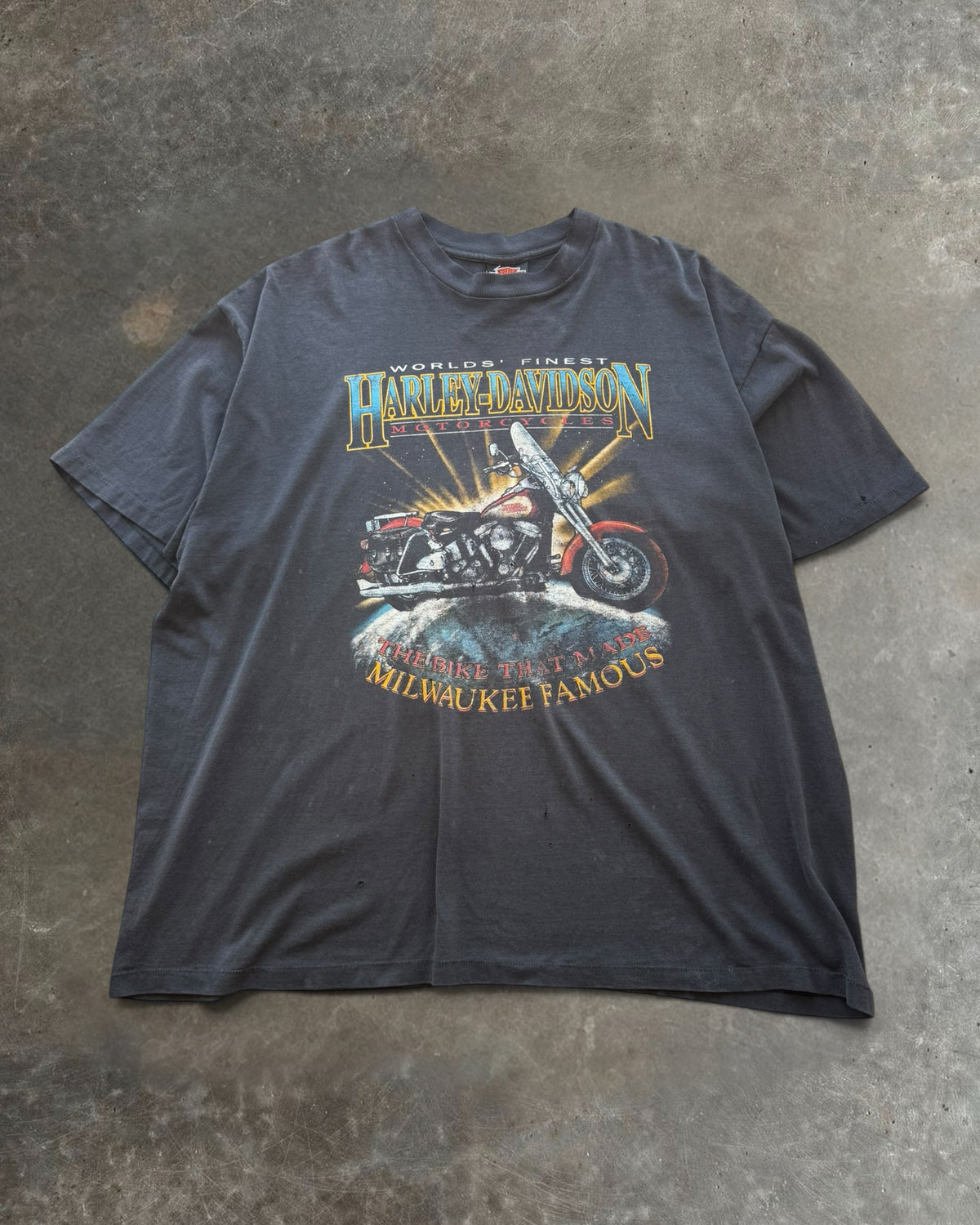 Milwaukee Famous Harley Davidson Tee Sz. XXXL