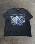 90s Chrome & Steel Harley Davidson Tee Sz. XL