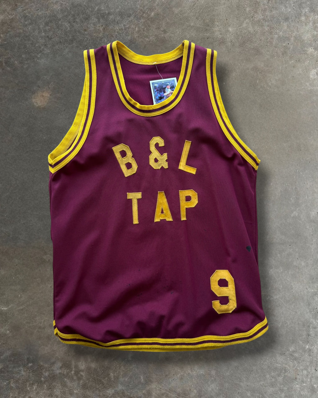 '70 B&L Tap Basketball Jersey Sz. M