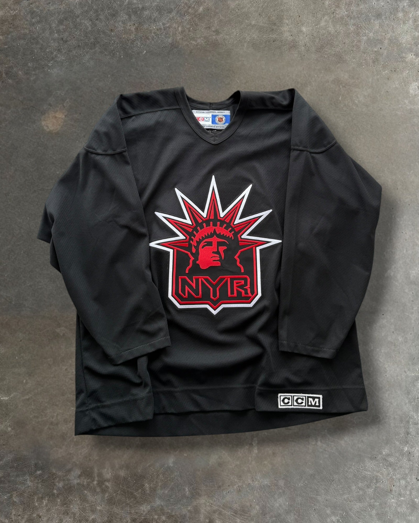 '90s New York Rangers Hockey Jersey Sz. XL