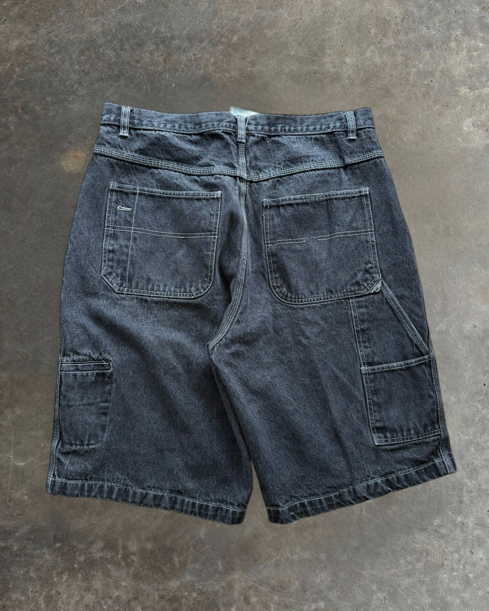 '00s Black Carpenter Jorts Sz. 40