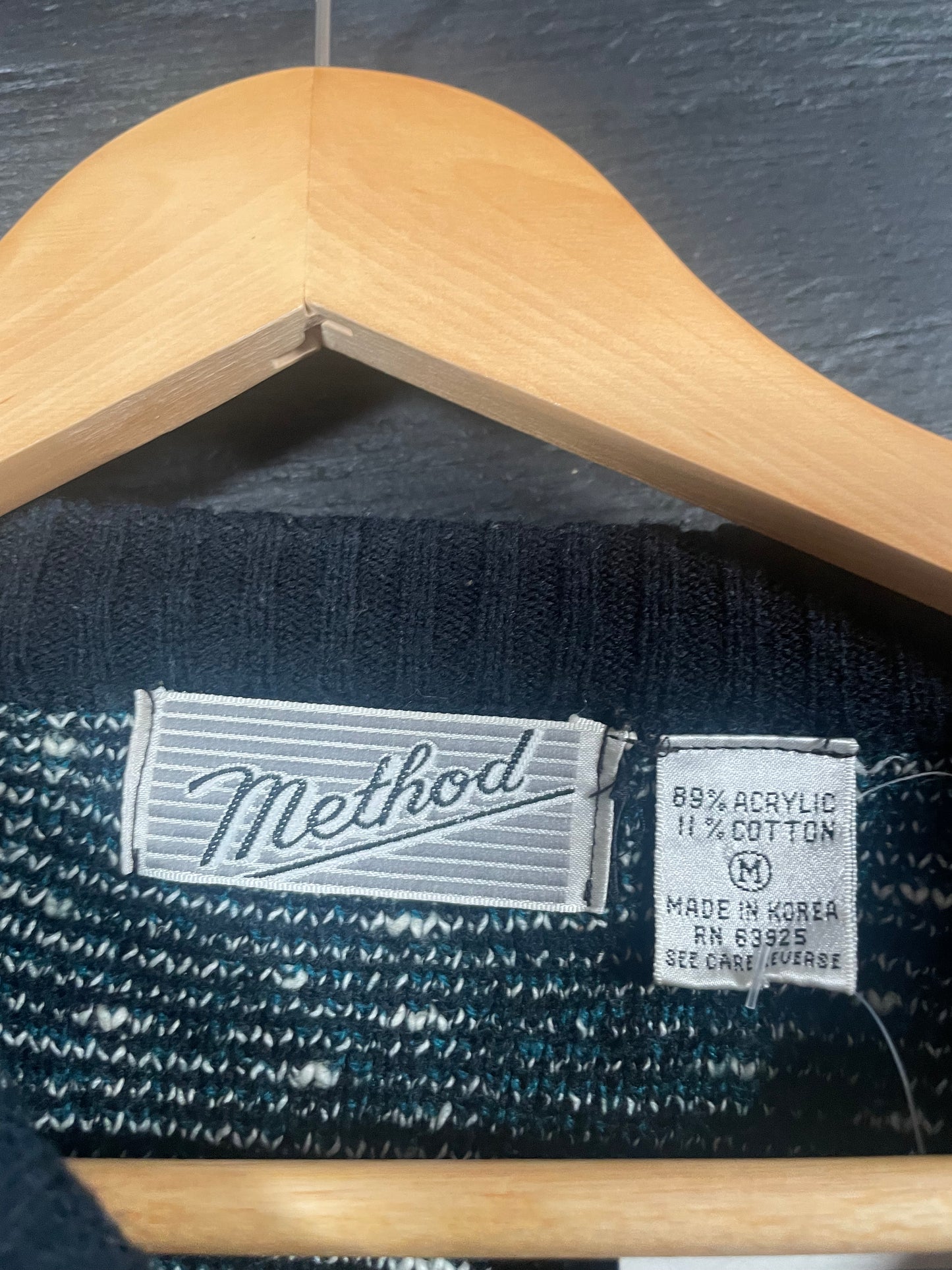 90s Method Sweater Sz. M