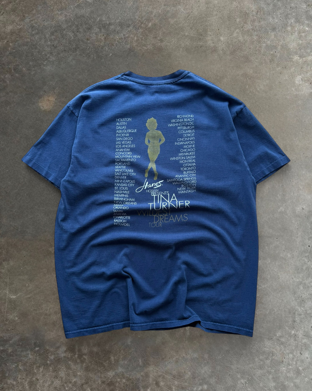 '90s Tina Turner Tour Tee Sz. XL